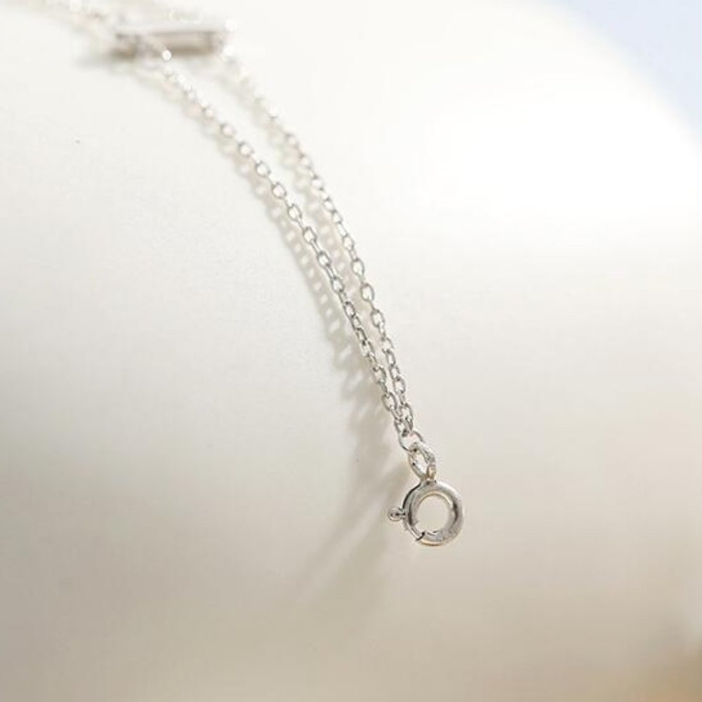 NEW 925 Sterling Silver Diamond Bar Bracelet - Picture 9 of 10